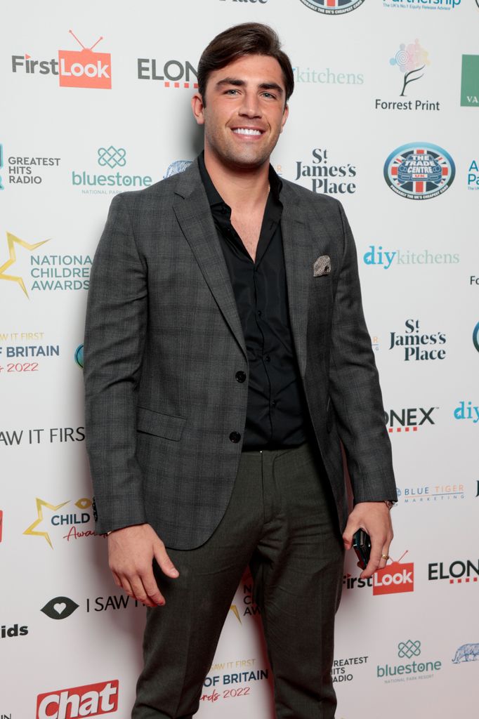 Jack Fincham attends Child Of Britain Awards 2022 at Grosvenor House on June 24, 2022