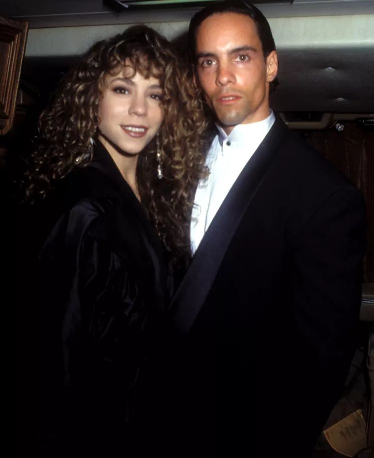 Mariah with her brother