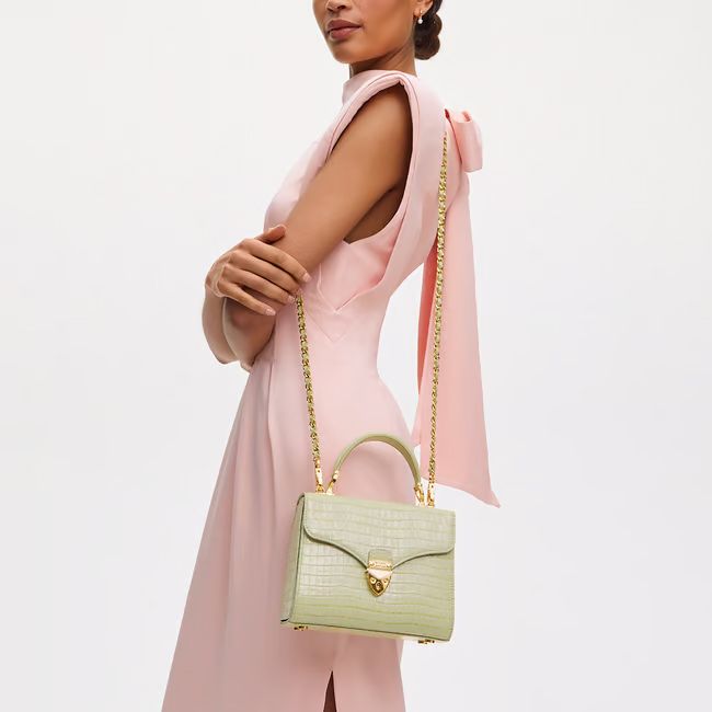 Aspinal Mayfair in Pistachio
