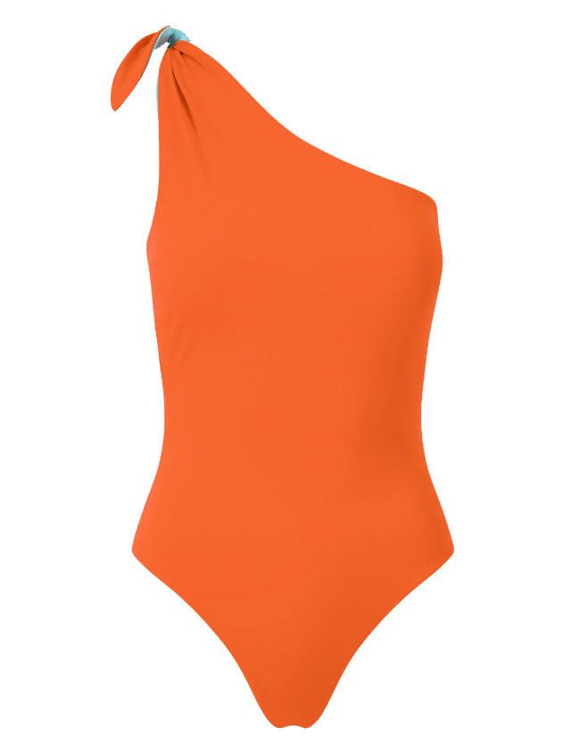 Baiah Martinique One Piece Swimsuit in Burnt Orange