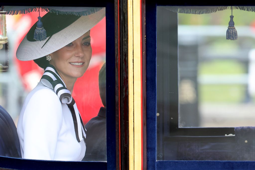 Kate Middleton during Trooping the Colour