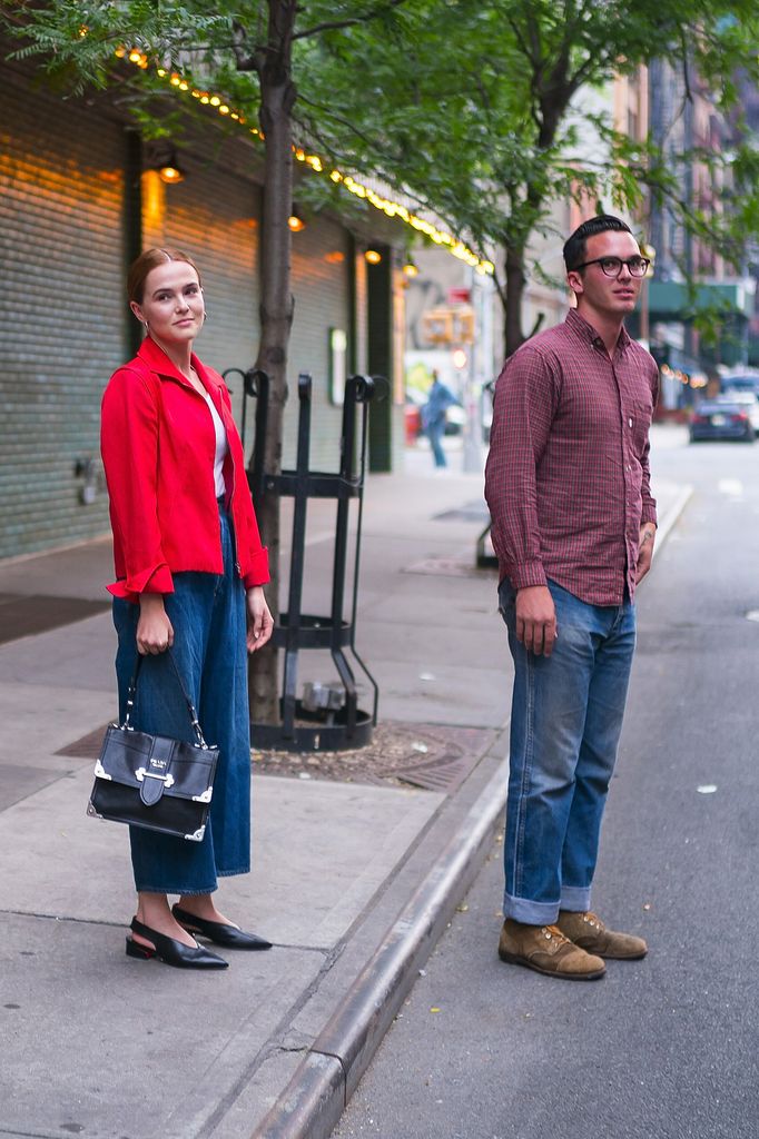 Zoey and Dylan Hayes in the East Village in 2018 