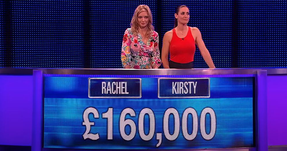 Rachel Riley and Kirsty Gallacher on The Chase