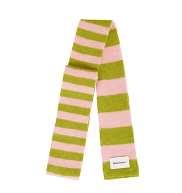 Molly Goddard Lambswool Striped Scarf