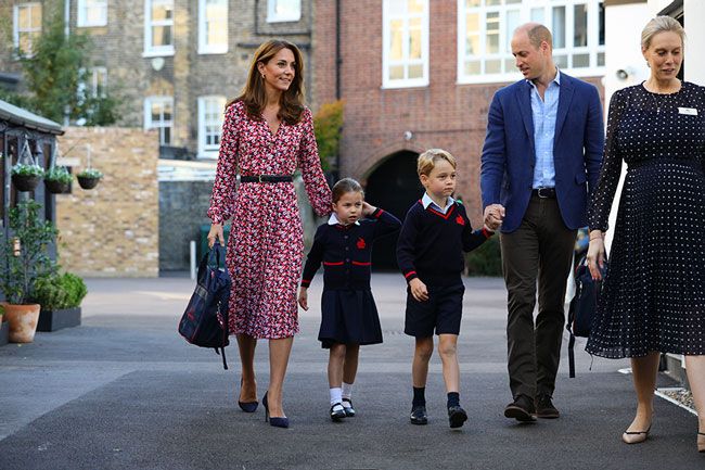 george charlotte first day of school 2019