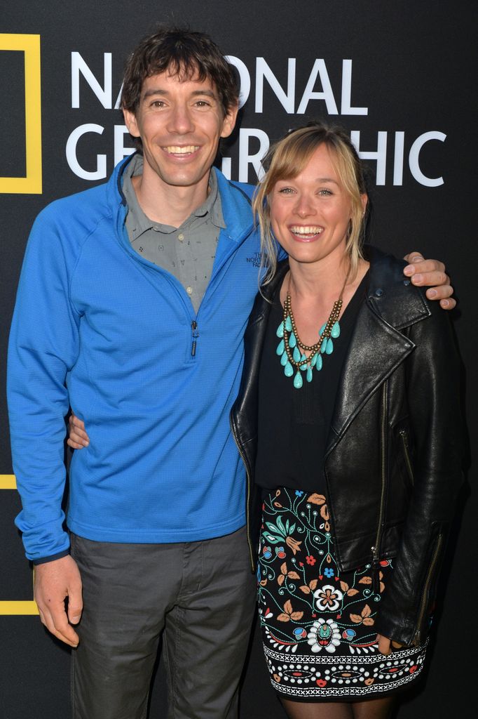 Alex Honnold and Sanni McCandless attend National Geographic's Contenders Showcase at The Greek Theatre on June 02, 2019 in Los Angeles, California.