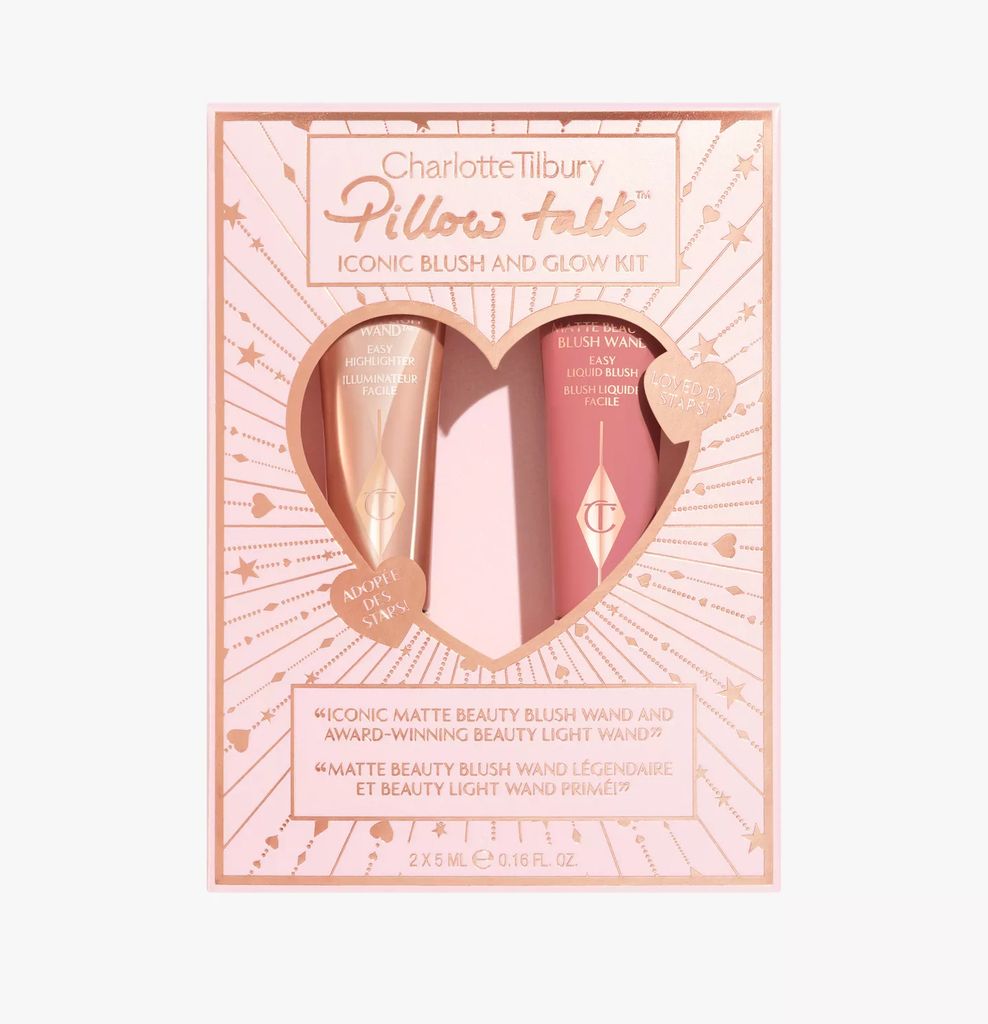 Charlotte Tilbury Pillow Talk Iconic Blush And Glow Makeup Gift Set