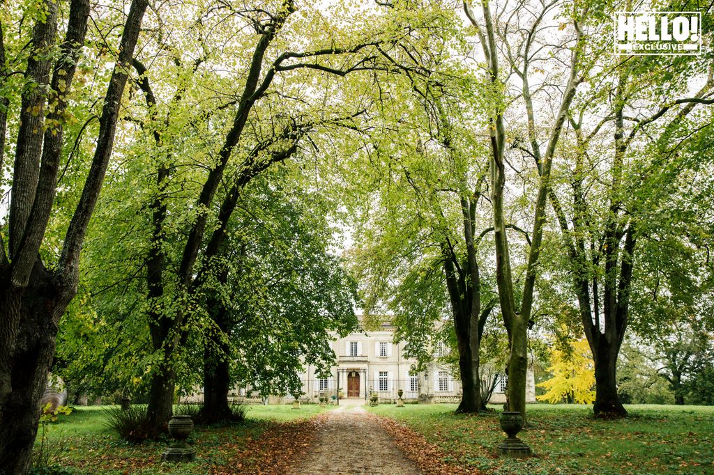 Catherine Roger's garden at Chateau Marcellus near Bordeaux