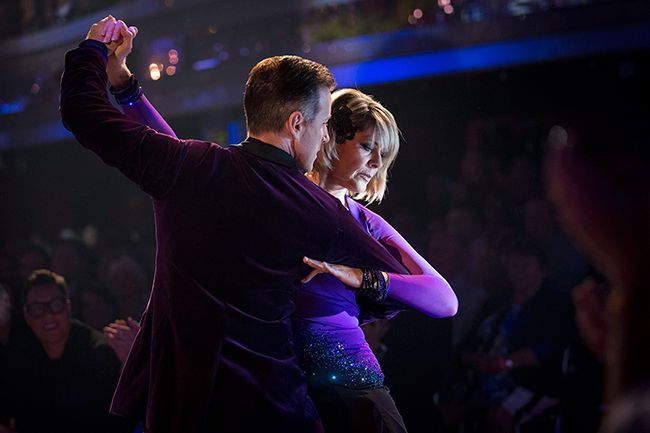 anton du beke and ruth langsford dance tango on strictly