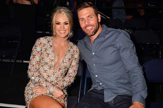 Carrie Underwood and her husband Mike Fisher