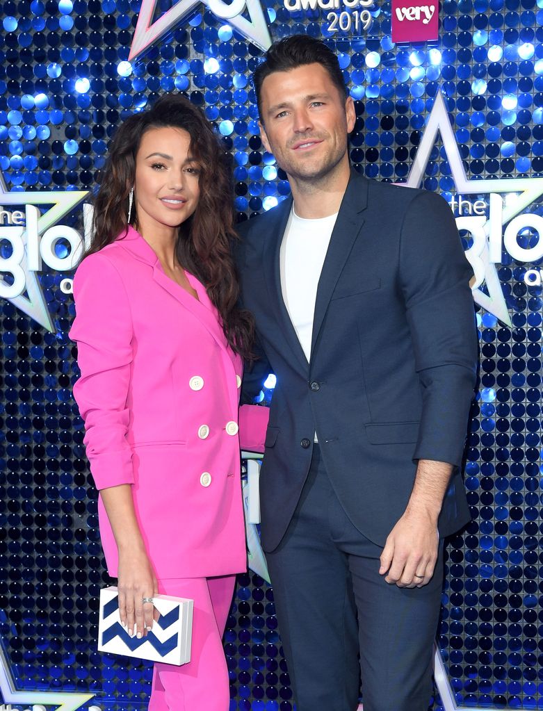 Michelle Keegan and Mark Wright look smart