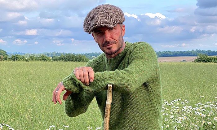 david beckham cotswolds walk