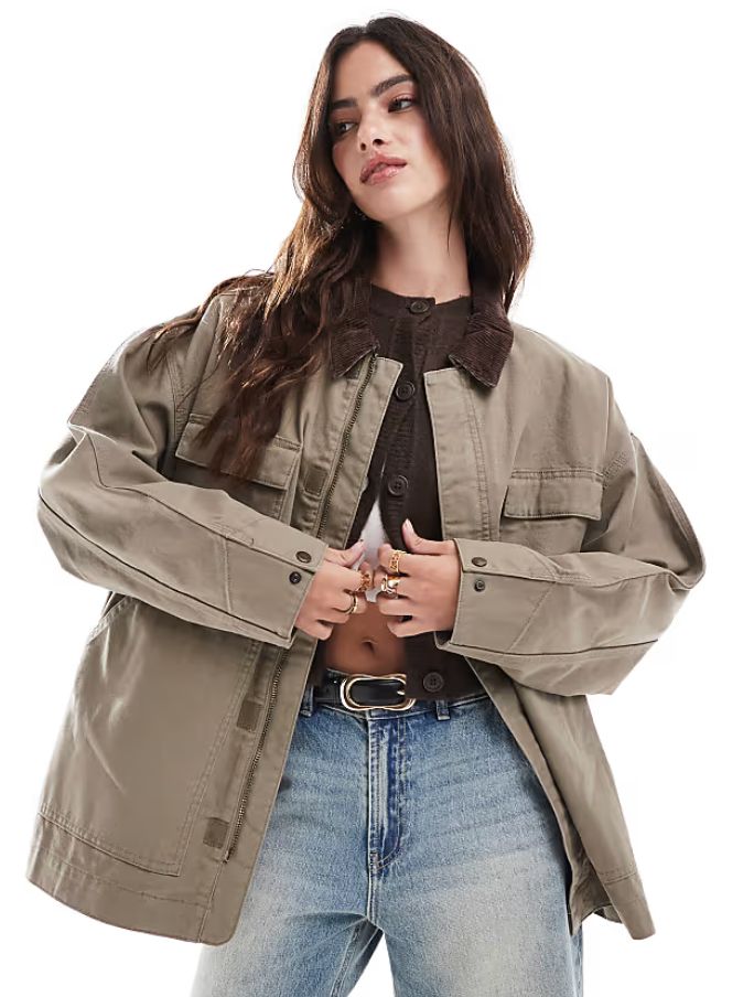 asos barn jacket