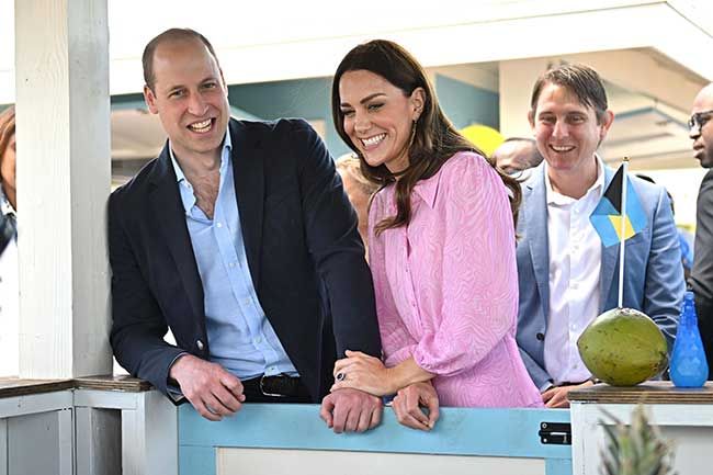 Prince William and Kate during their Caribbean tour