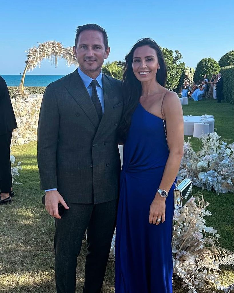 A photo of Frank and Christine Lampard 