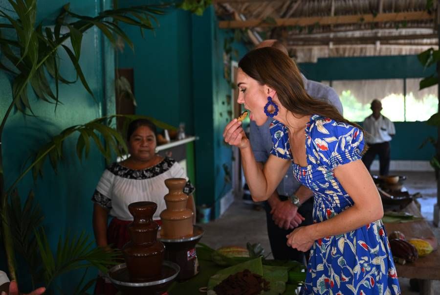 kate middleton chocolate fountains