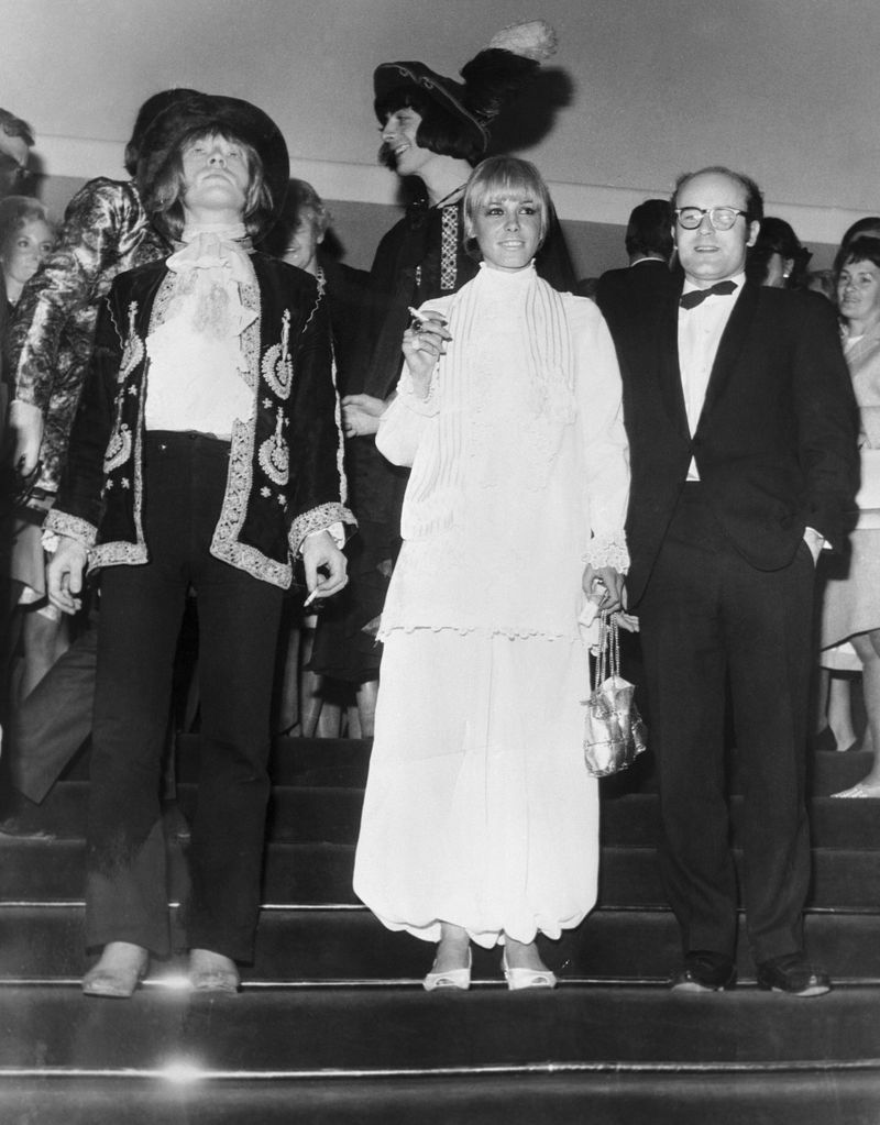 Anita Pallenberg and Brian Jones Cannes