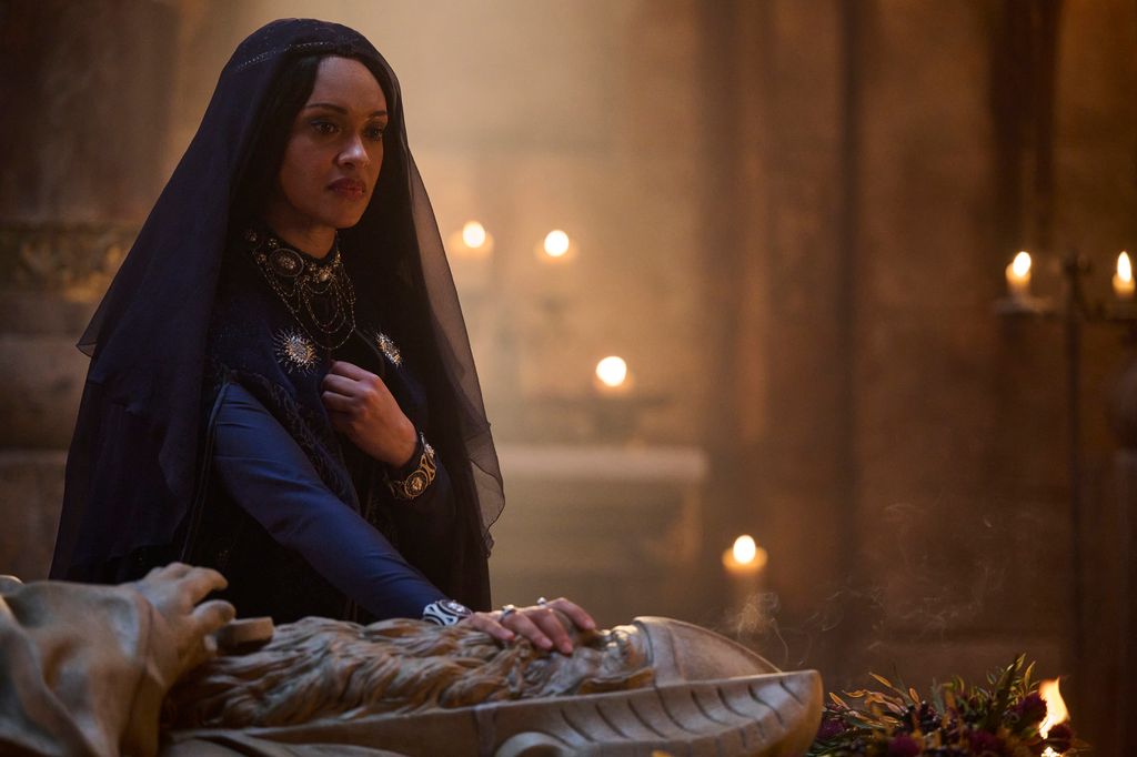 Cynthia Addai-Robinson as Queen Regent Mi­riel