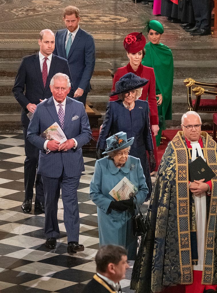 Royals at Commonwealth Day Service 2020