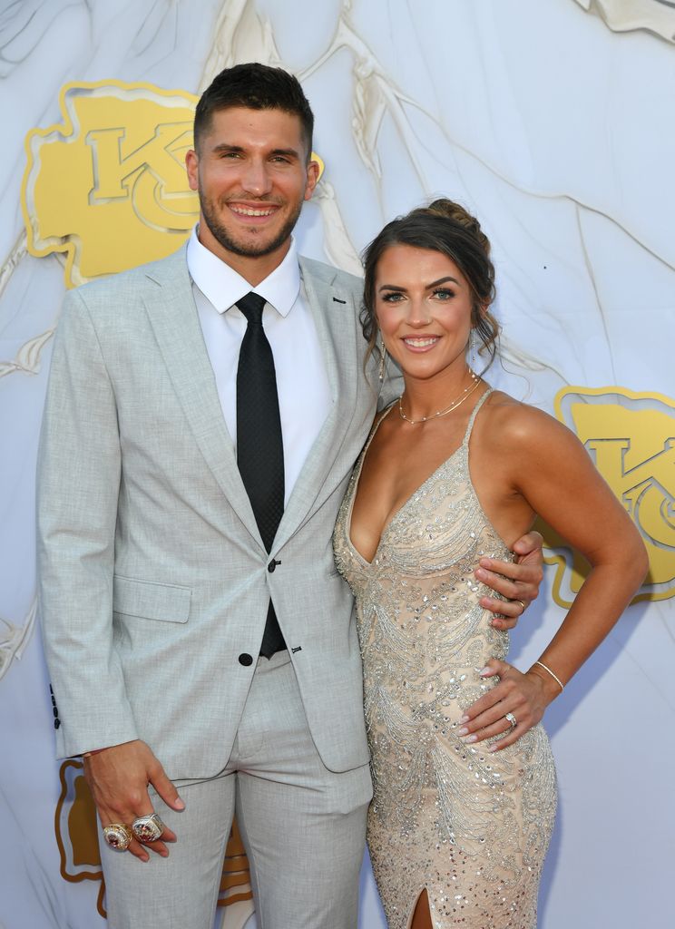 Justin his wife Erica 