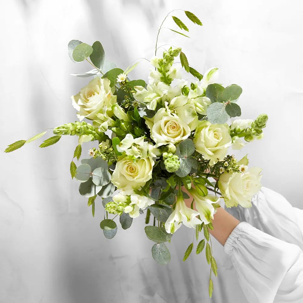 The Luz handtied flowers from Bloom & Wild
