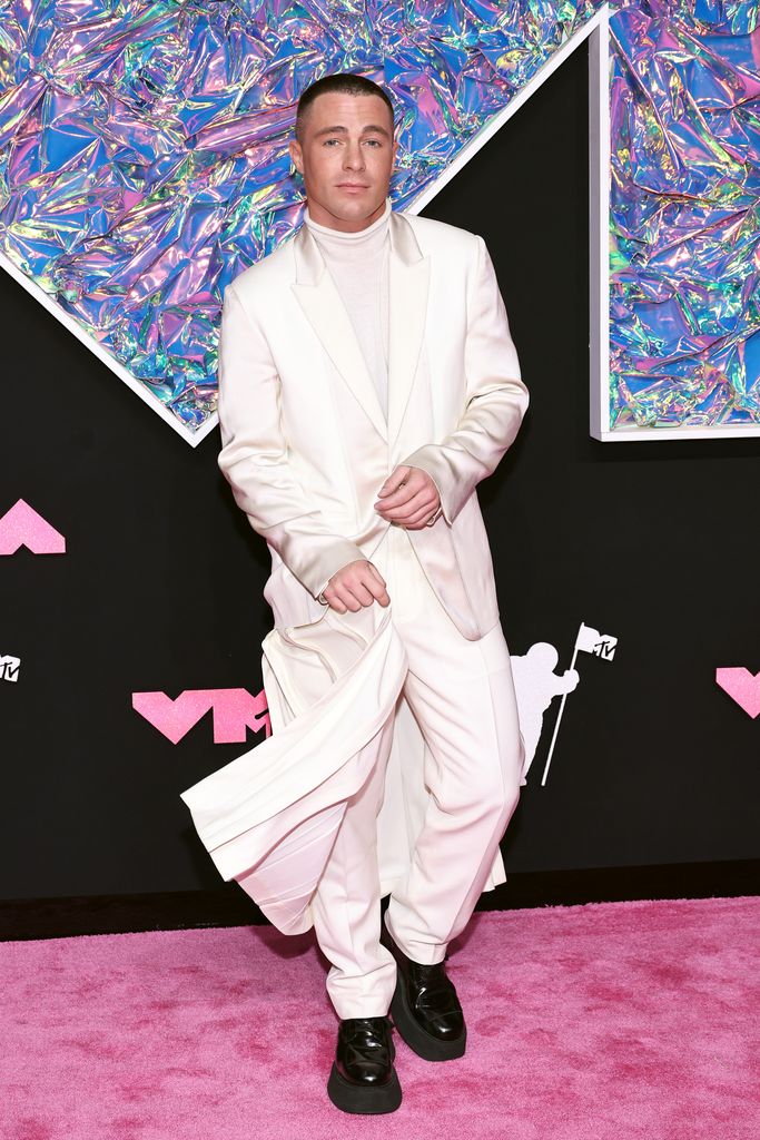 Colton Haynes attends the 2023 MTV Video Music Awards at the Prudential Center