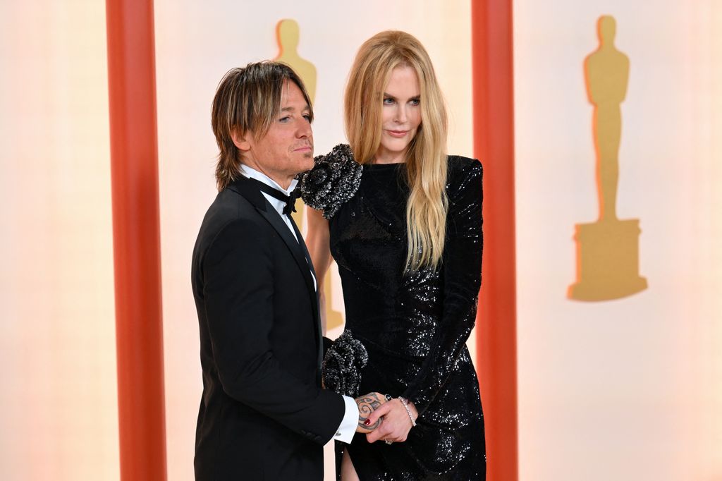 Nicole and Keith attend the 95th Annual Academy Awards at the Dolby Theatre in Hollywood, California on March 12, 2023.