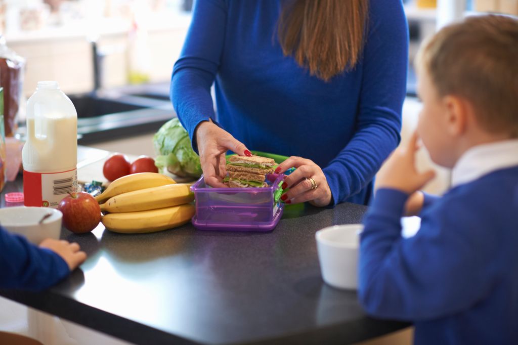 Prepare packed lunches the night before so save time in the morning