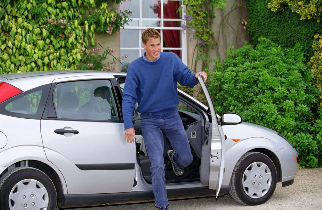 Prince William learned to drive in a humble silver Ford Focus Mk 1