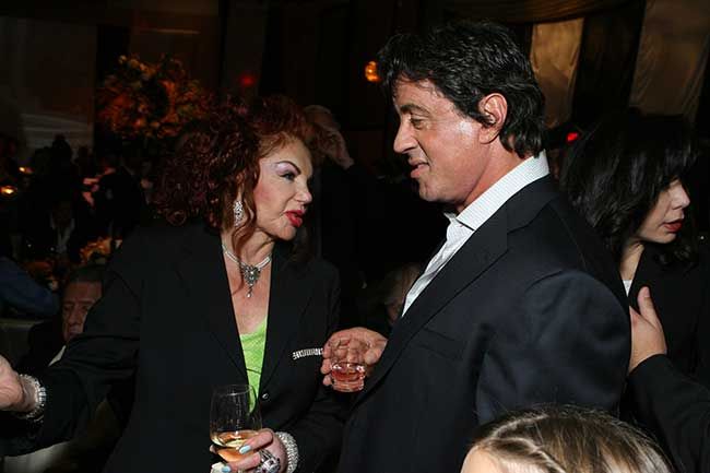 sylvester stallone jackie stallone talking