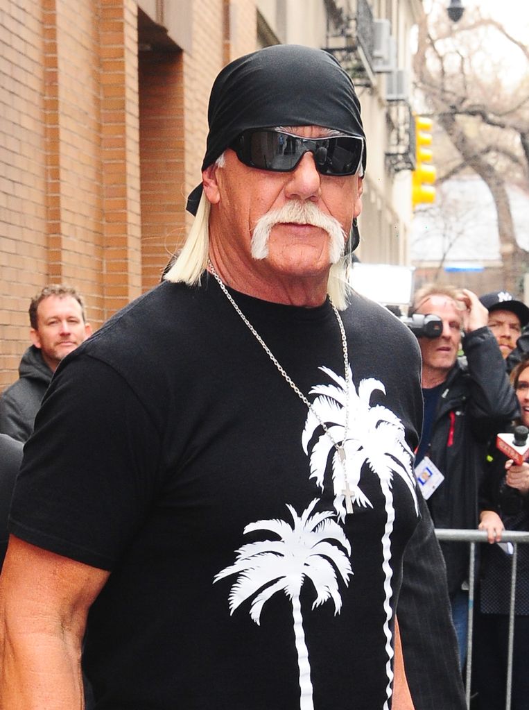 Hulk Hoganis seen on March 23, 2016 in New York City.  (Photo by Raymond Hall/GC Images)