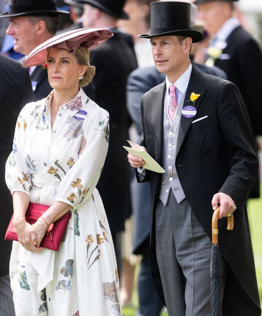 Sophie and Edward at Royal Ascot