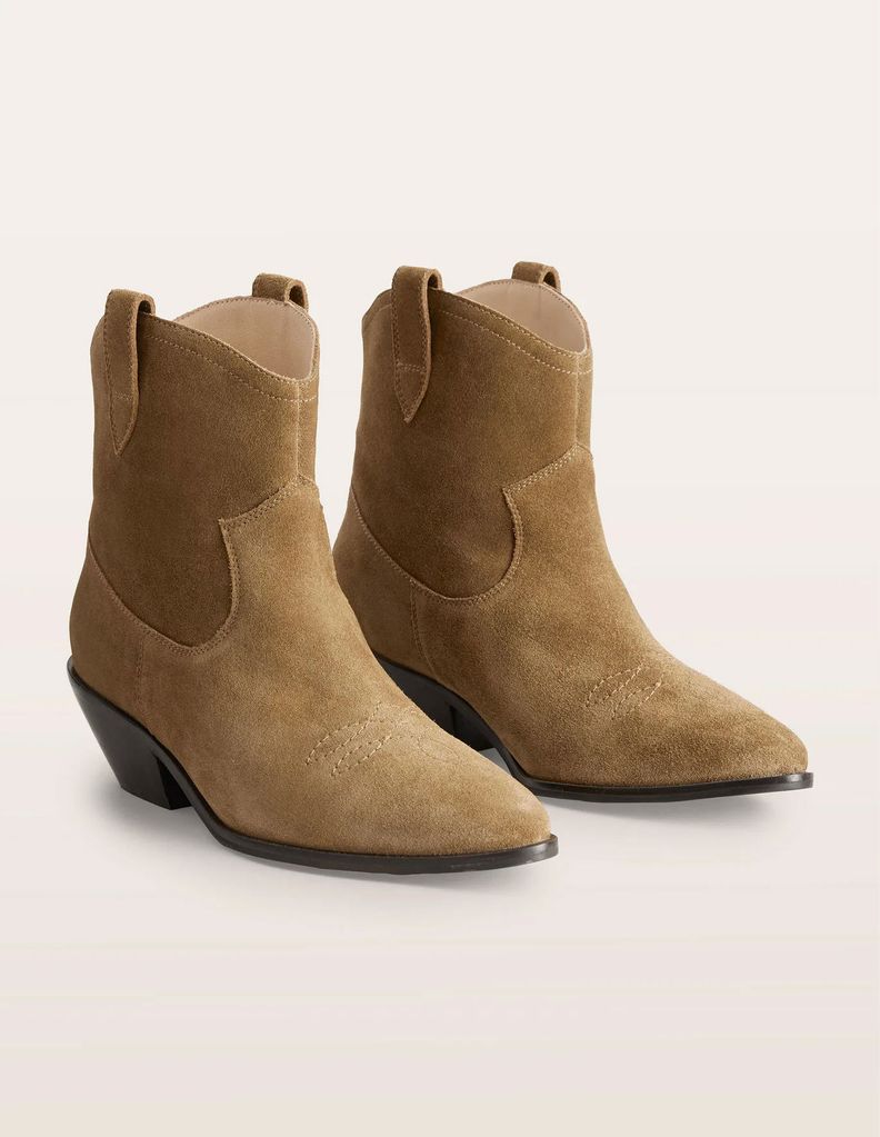 Boden Suede Ankle Boots