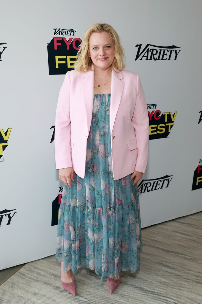 Elisabeth Moss visits on May 7, 2025 in West Hollywood, California, on May 7, 2025 in West Hollywood, California. (Photo by Matt Winkelmeyer/Variety about Getty Images)