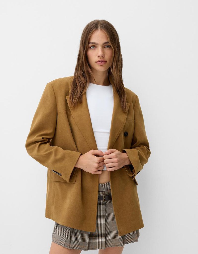 Bershka Suede Jacket