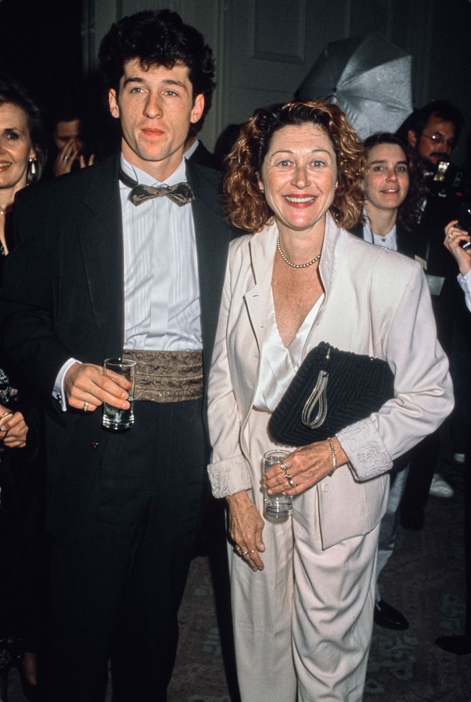 Patrick Dempsey with his first wife Rochelle Parker at a red carpet event
