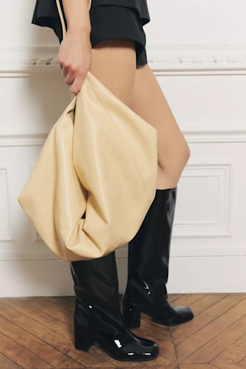 Patent Heeled Boots from Zara