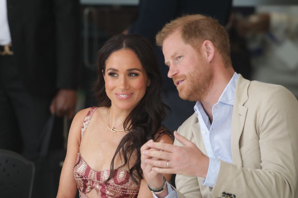 Harry and Meghan in Colombia