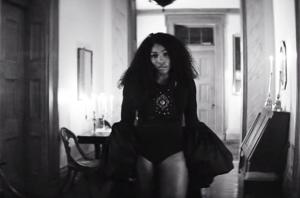 Serena Williams in the music video for "Sorry" by Beyonce