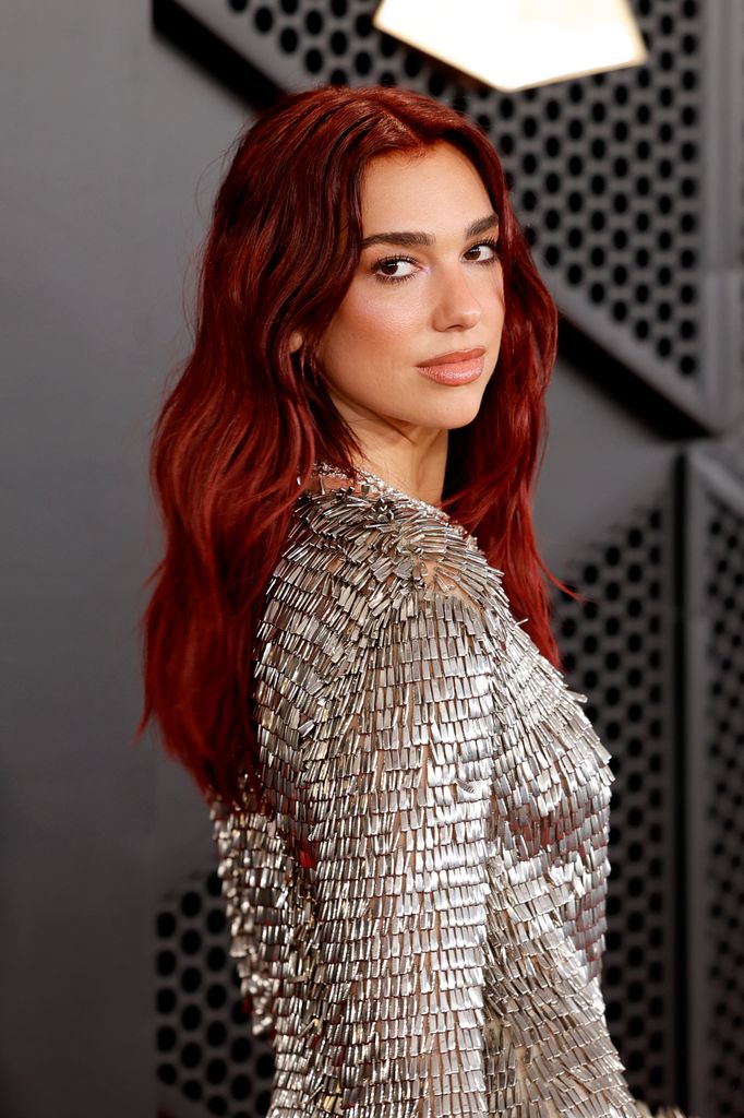 Dua Lipa's cherry cola hair transformation was so It-girl coded