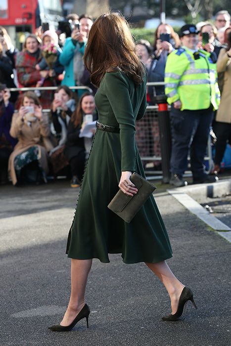 kate middleton green accessories