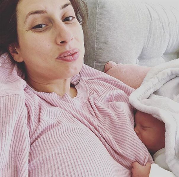 stacey solomon and baby