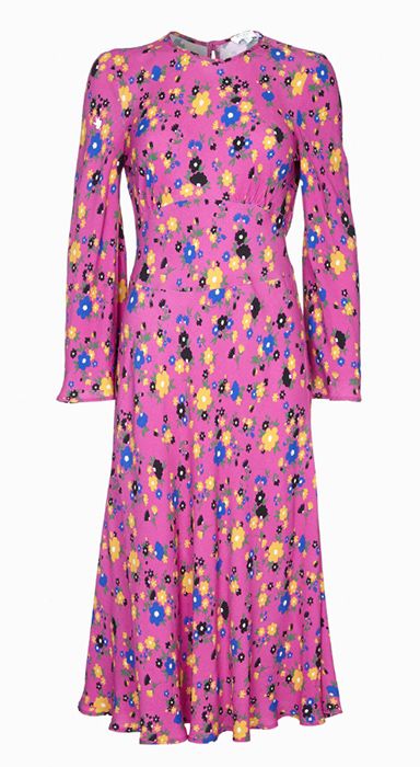 pink floral dress holly willoughby