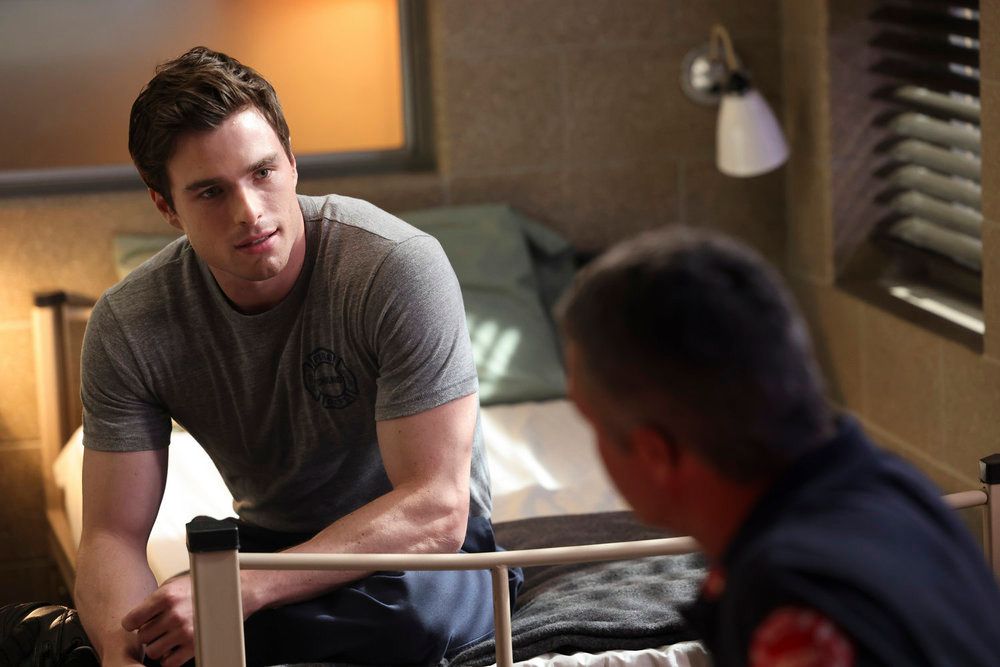 Michael Bradway as Damon in Chicago Fire