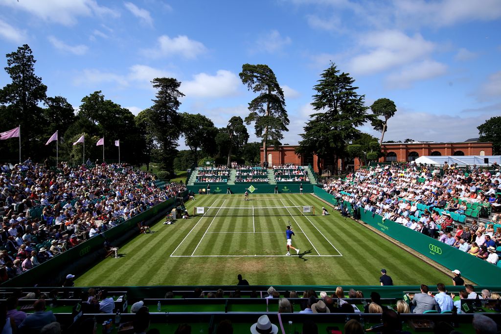 Stoke Park is a lovely setting for Boodles Tennis