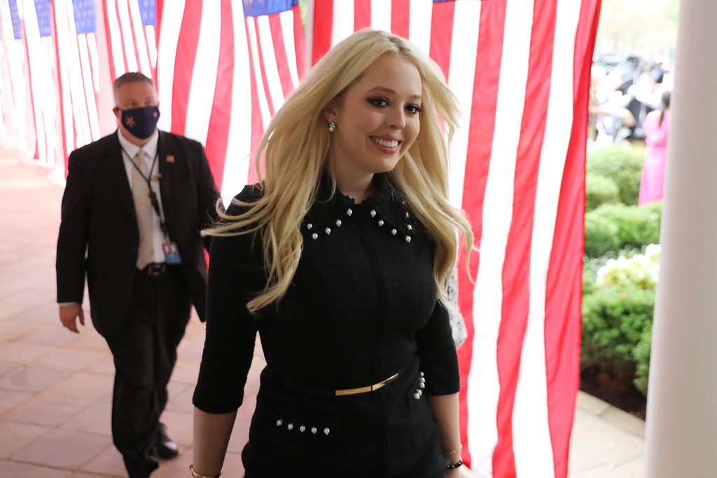 tiffany trump black dress