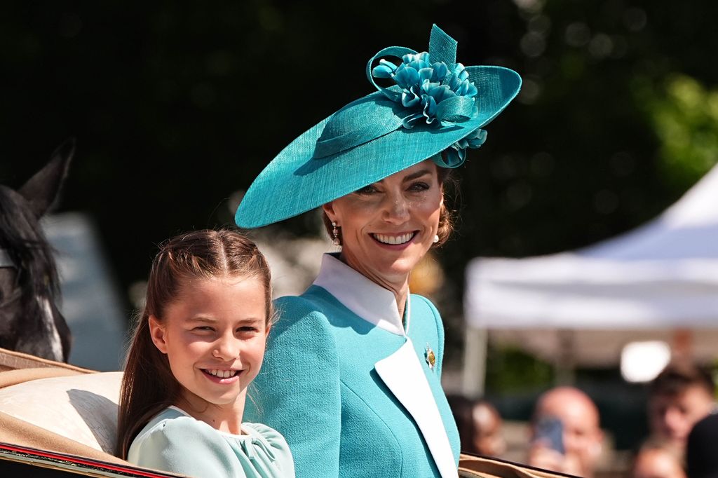 Princess Charlotte ahead of Trooping the Colour