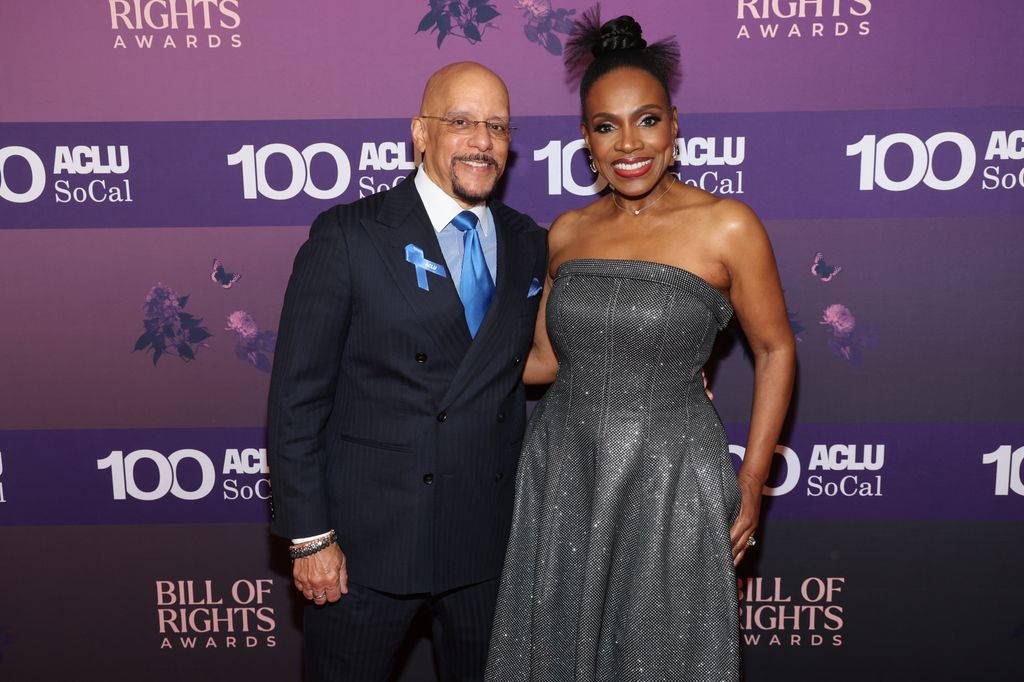 LOS ANGELES, CALIFORNIA - FEBRUARY 18: Vincent Hughes and Sheryl Lee Ralph attend ACLU of Southern California's centennial Bill Of Rights awards at The Westin Bonaventure Hotel & Suites, Los Angeles on February 18, 2024 in Los Angeles, California. (Photo by Phillip Faraone/Getty Images)