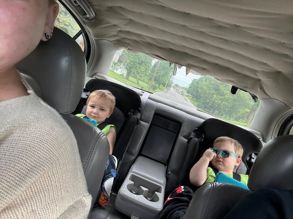 The mother shares two sons with her ex-husband