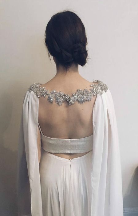 Wedding capes are set to be one of the biggest bridal fashion trends of ...